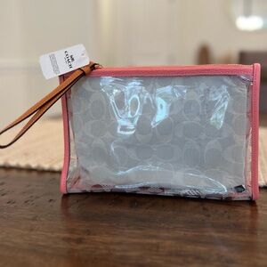 Coach Pink Wristlet